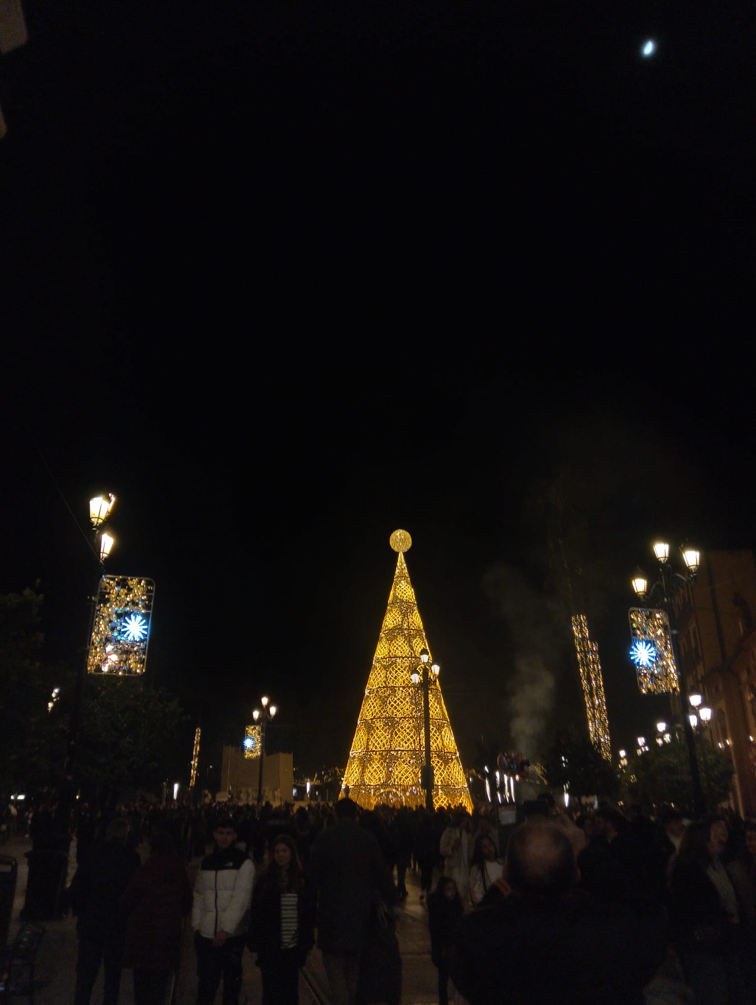 El alumbrado navideño de Sevilla quedó inaugurado este 29 de noviembre